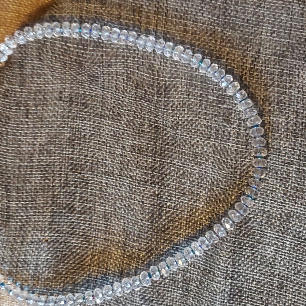 Natural quartz choker necklaces handmade
